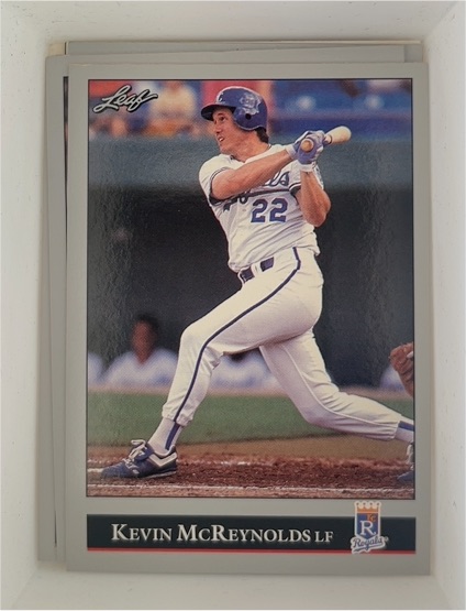 1992 Leaf #522 Kevin McReynolds — front
