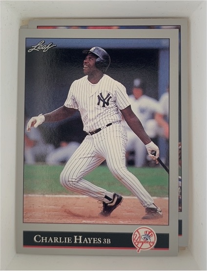 1992 Leaf #220 Charlie Hayes — front
