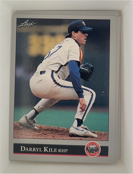 1992 Leaf #198 Darryl Kile — front