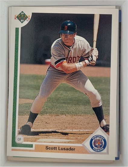 1991 Upper Deck #241 Scott Lusader — front
