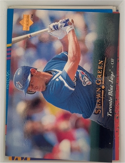 1995 Upper Deck #289 Shawn Green — front