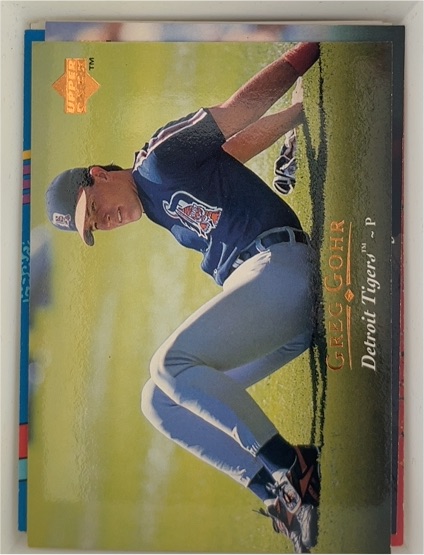 1995 Upper Deck #421 Greg Gohr — front