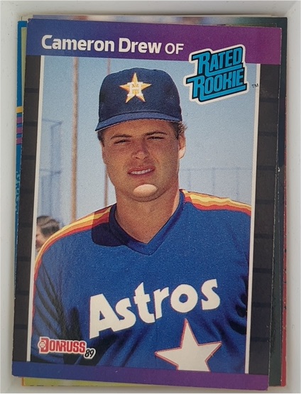 1989 Donruss #30 Cameron Drew — front