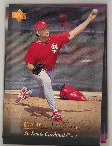 1995 Upper Deck #308 Danny Jackson St. Louis Cardinals — front
