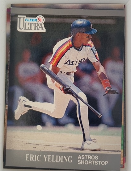 1991 Fleer Ultra #141 Eric Yelding — front