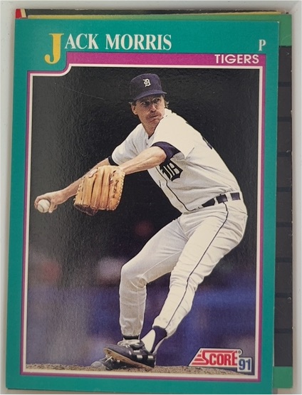 1991 Score #114 Jack Morris — front