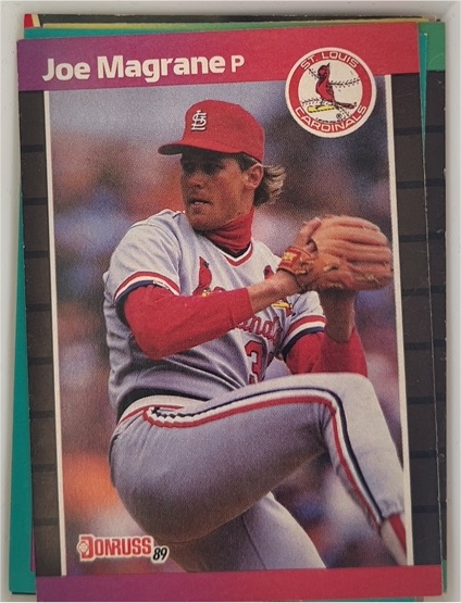 1989 Donruss #201 Joe Magrane — front