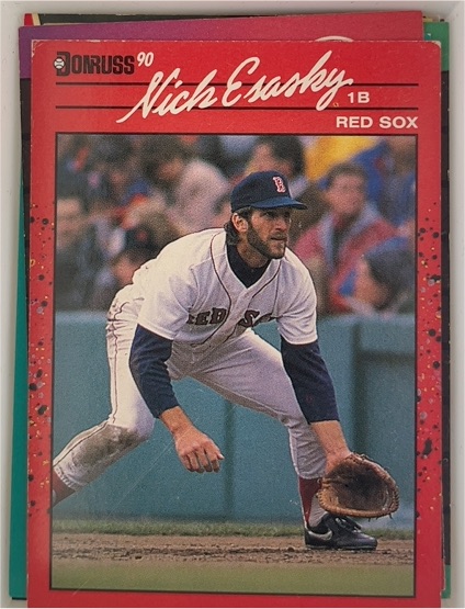 1990 Donruss #303 Nick Esasky — front
