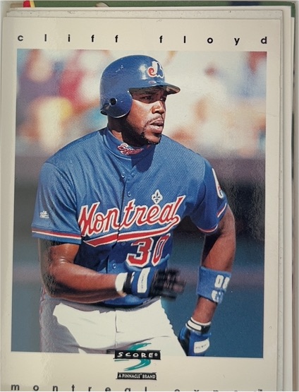 1997 Score #14 Cliff Floyd — front