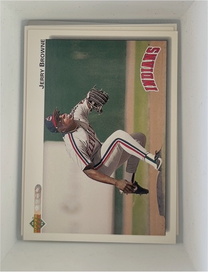 1992 Upper Deck #340 Jerry Browne — front