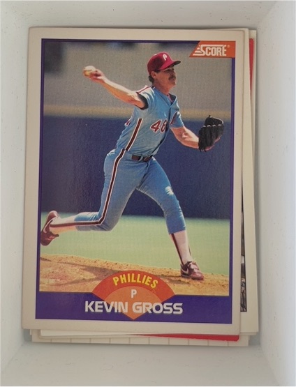 1989 Score #227 Kevin Gross — front