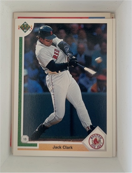 1991 Upper Deck #735 Jack Clark — front