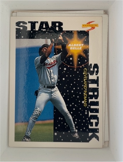 1996 Score #379 Albert Belle — front