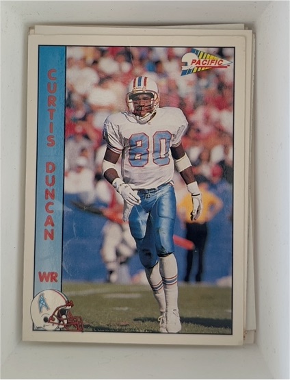 1992 Pacific #110 Curtis Duncan — front