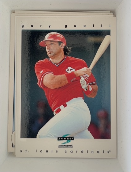 1997 Score #295 Gary Gaetti — front