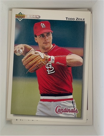 1992 Upper Deck #533 Todd Zeile — front