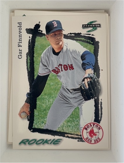 1995 Score #580 Gar Finnvold — front
