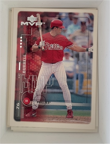 1999 Upper Deck MVP #157 Pat Burrell — front