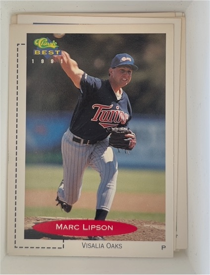 1991 Classic Best #229 Marc Lipson — front
