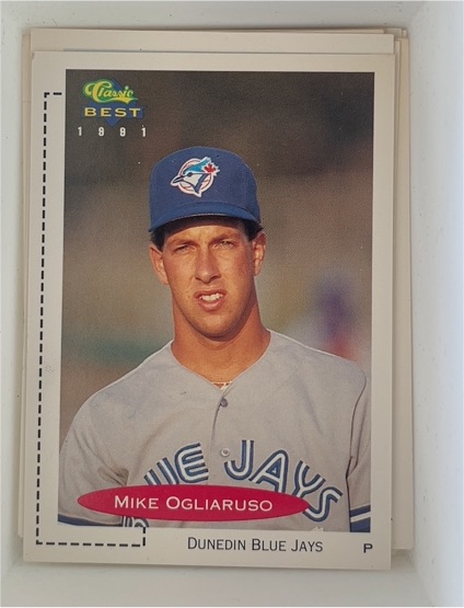1991 Classic Best #133 Mike Ogliaruso — front