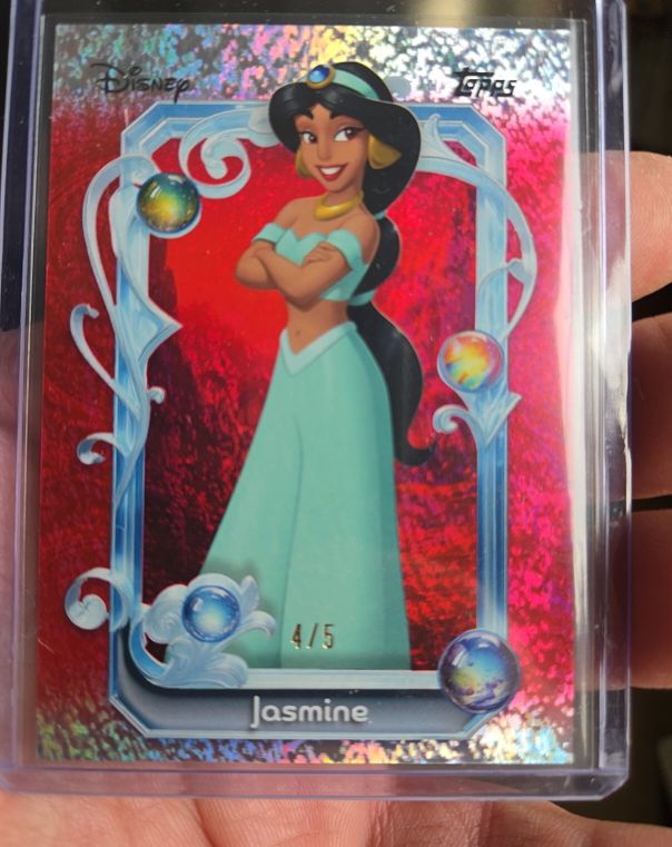 2025 Topps Disney Wonder #4/5 Jasmine — front