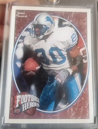 2008 Upper Deck Football Heroes #203 Barry Sanders — front