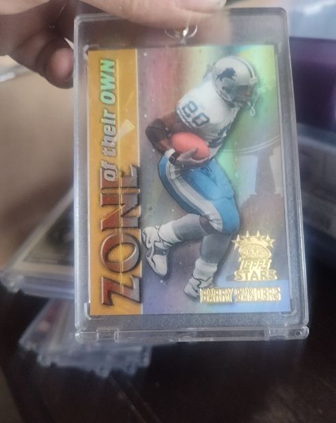 1999 Topps Stars #Z6 Barry Sanders Zone of Their Own — front