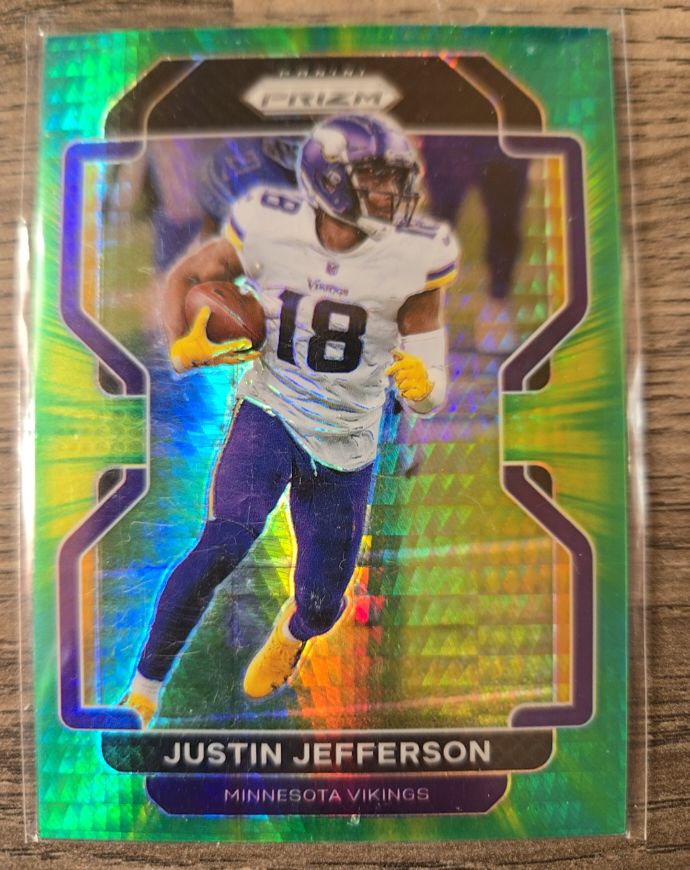 2021 Panini Prizm #125 Justin Jefferson — front