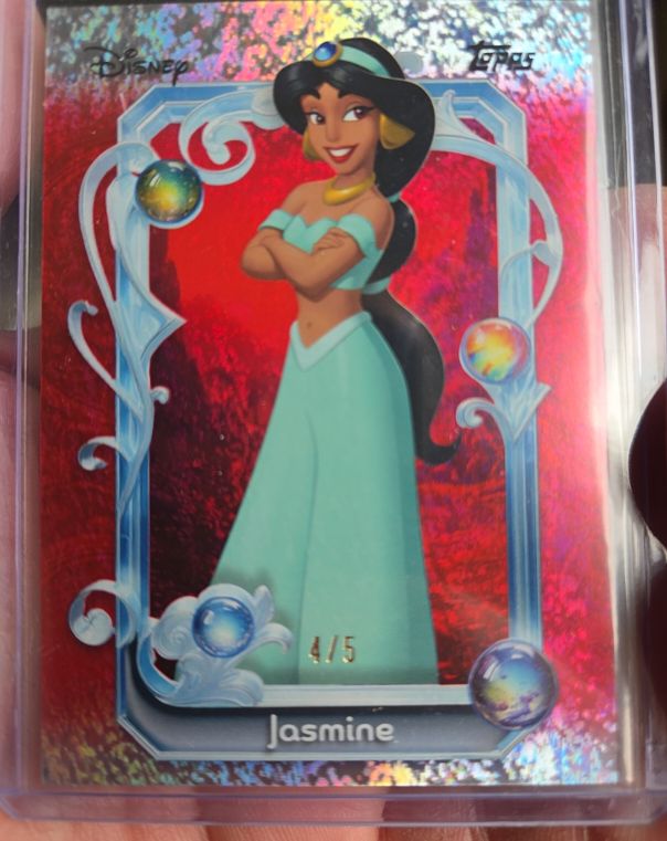 2025 Topps Disney Wonder #4/5 Jasmine — front