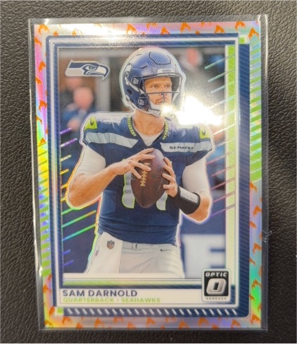 2025 Donruss Optic #186 Sam Darnold — front