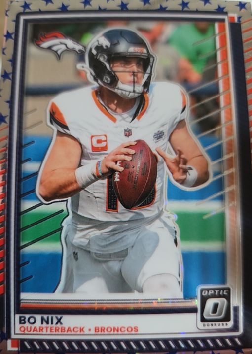 2025 Panini Donruss Optic #31 Bo Nix — front