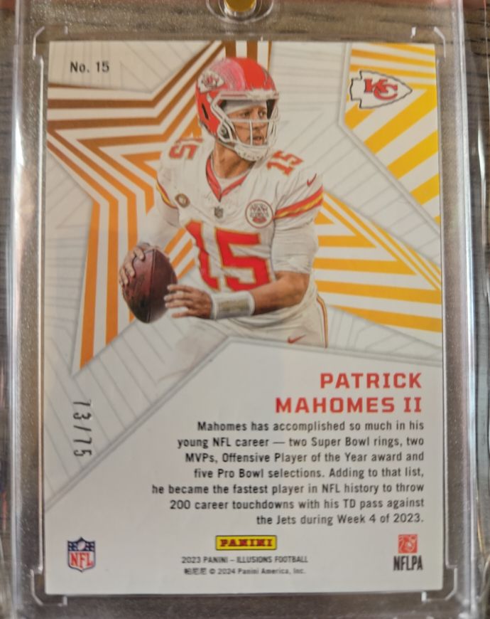 2023 Panini Illusions #15 Patrick Mahomes II — front