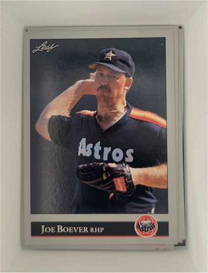 1992 Leaf #491 Joe Boever — front