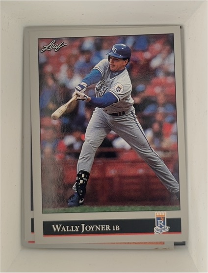 1992 Leaf Series 2 #438 Wally Joyner — front