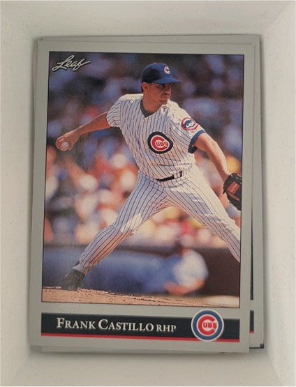 1992 Leaf #290 Frank Castillo — front