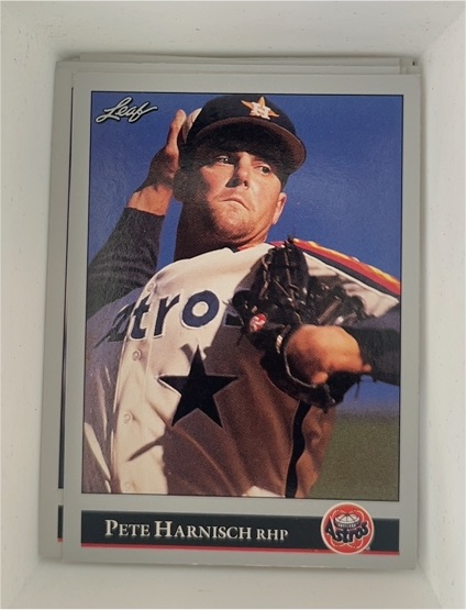 1992 Leaf #77 Pete Harnisch — front