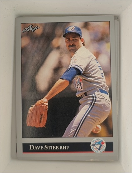 1992 Leaf #291 Dave Stieb — front