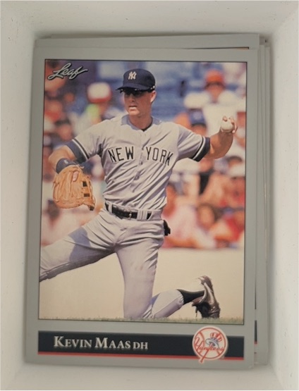 1992 Leaf #284 Kevin Maas — front