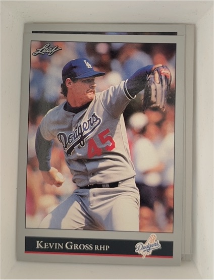 1992 Leaf #33 Kevin Gross — front