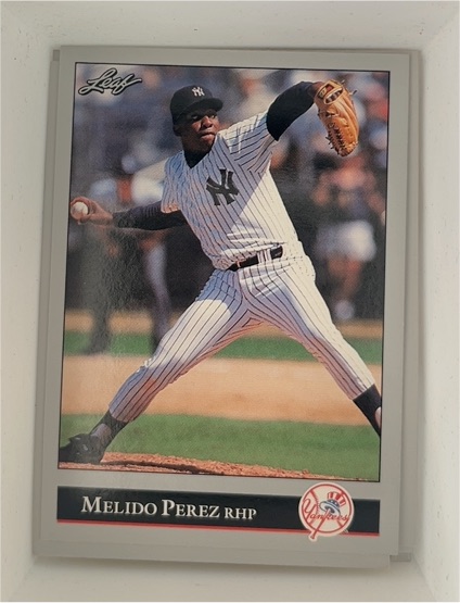 1992 Leaf #479 Melido Perez — front