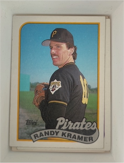 1989 Topps #522 Randy Kramer — front