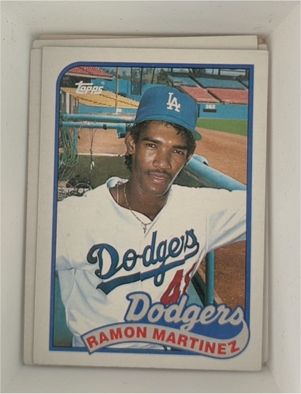 1989 Topps #225 Ramon Martinez — front