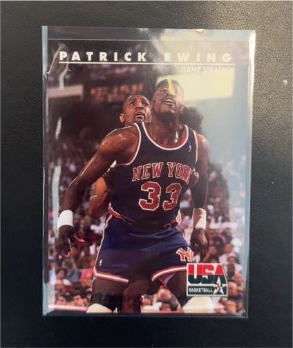 1992 SkyBox USA #21 Patrick Ewing — front