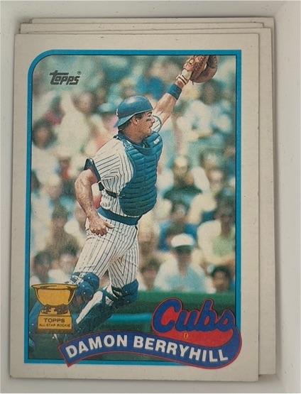 1989 Topps #543 Damon Berryhill — front