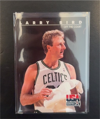 1992 SkyBox USA #14 Larry Bird — front
