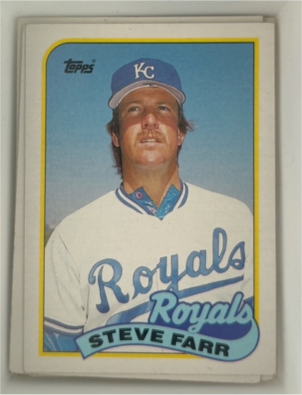 1989 Topps #507 Steve Farr — front