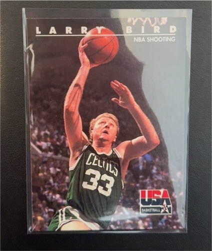 1992 SkyBox USA #17 Larry Bird — front