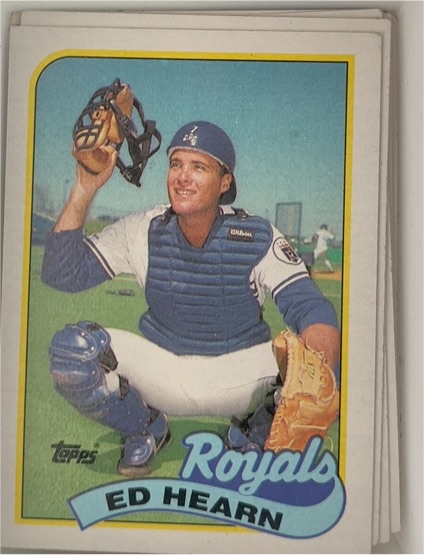 1989 Topps #348 Ed Hearn — front