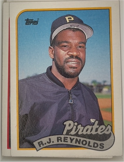 1989 Topps #658 R.J. Reynolds — front