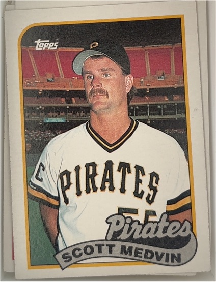 1989 Topps #756 Scott Medvin — front